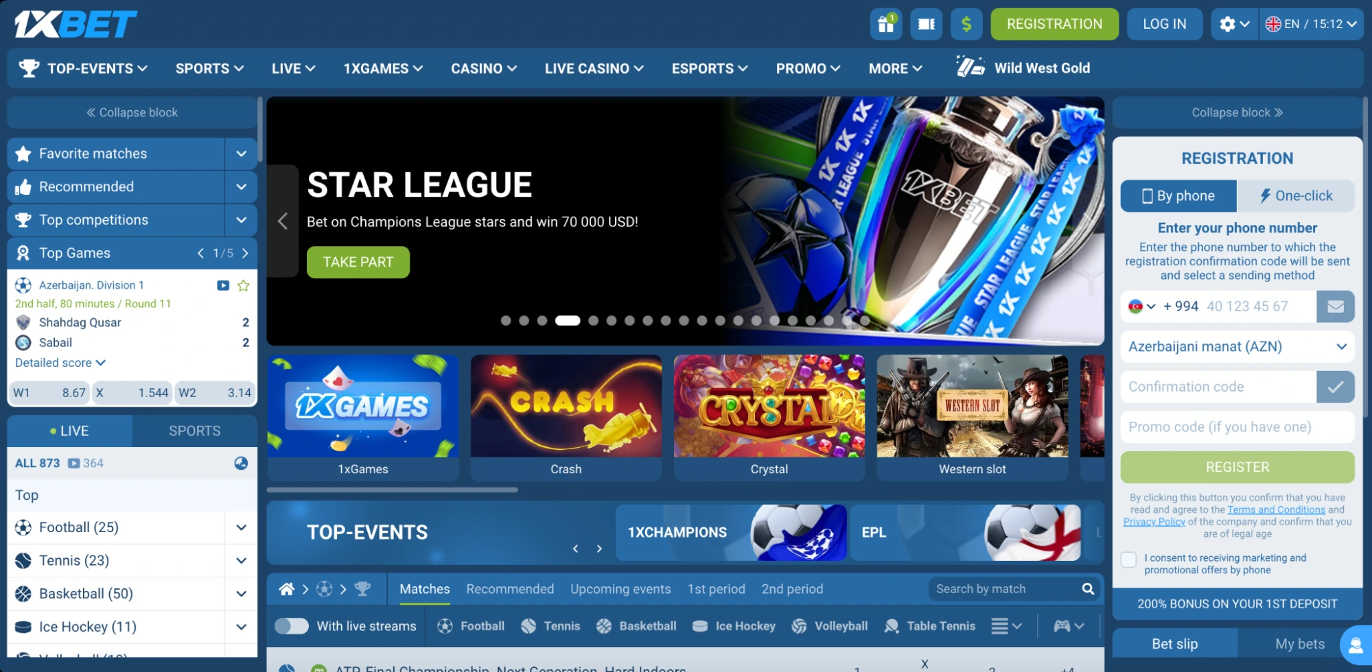 1xBet Online Casino