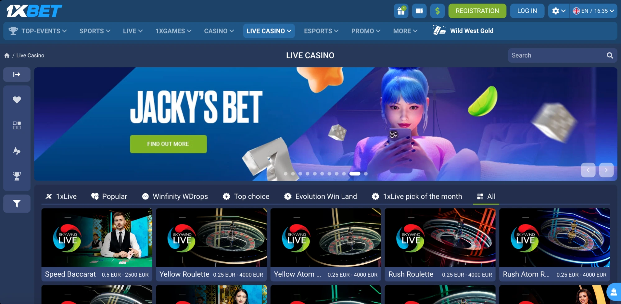 Best Live Casino Hub