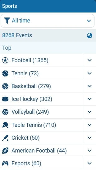 1xbet Sports Betting Features On The Line Page